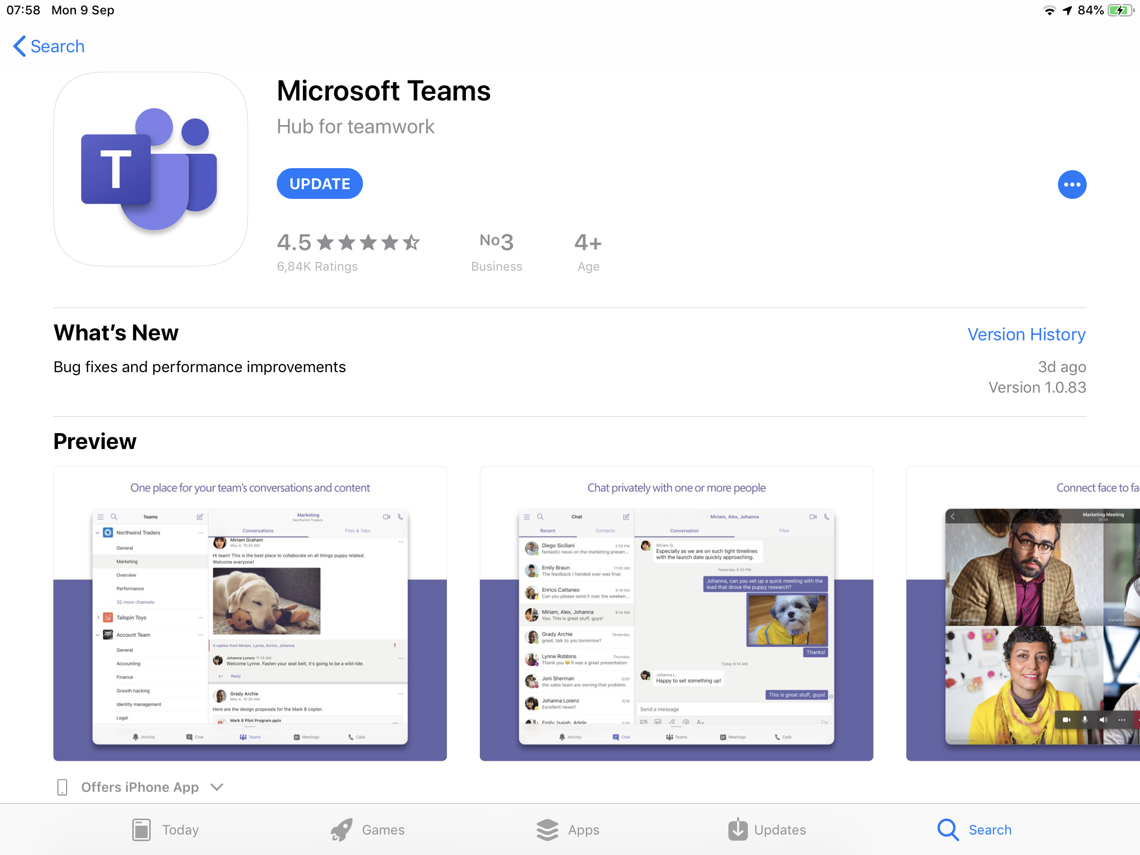 teams app for windows 10 download